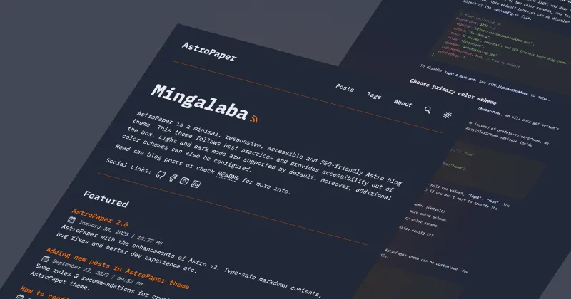 새로운 다크 색상 테마 - 저대비